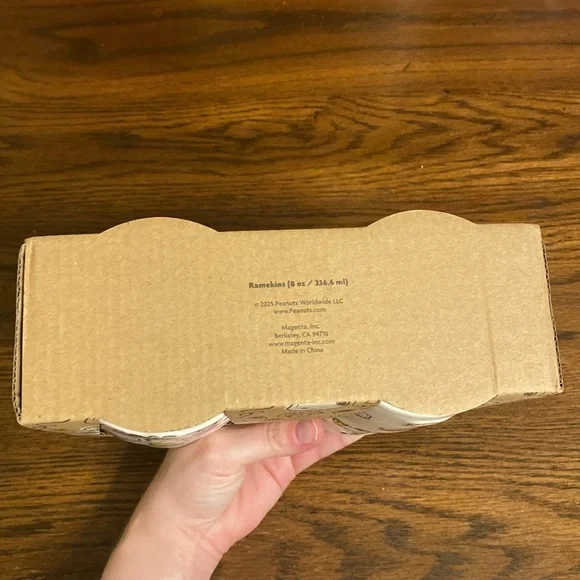 Rae Dunn Peanuts Ceramic Ramekin Set - Picture 4 of 4